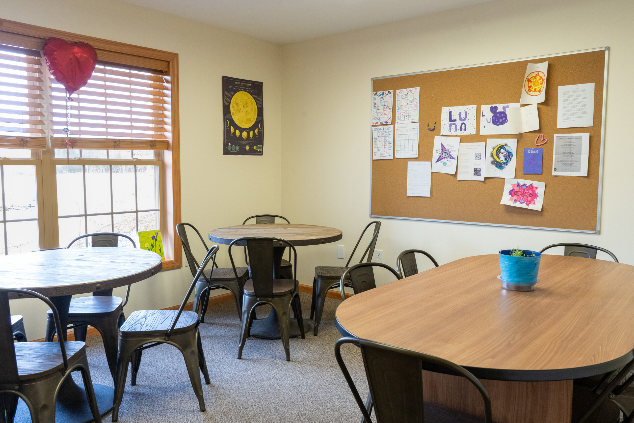 A drug addiction treatment and mental health facility that's catered towards women.
