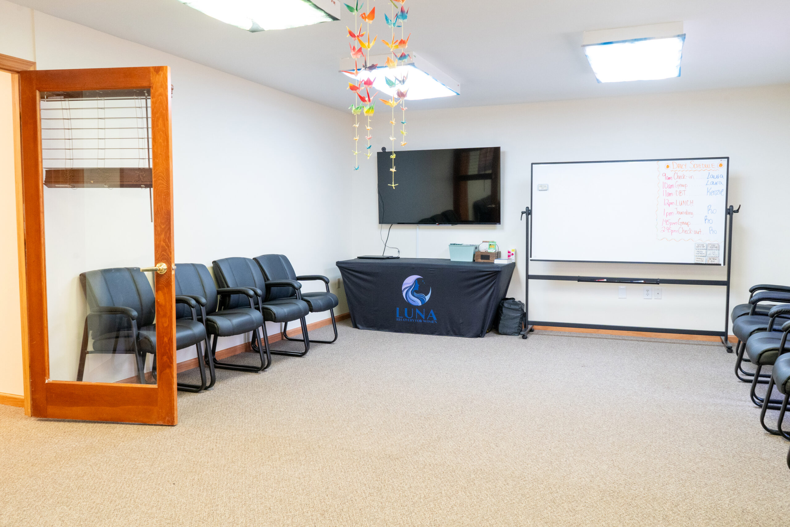A drug addiction treatment and mental health facility that's catered towards women.
