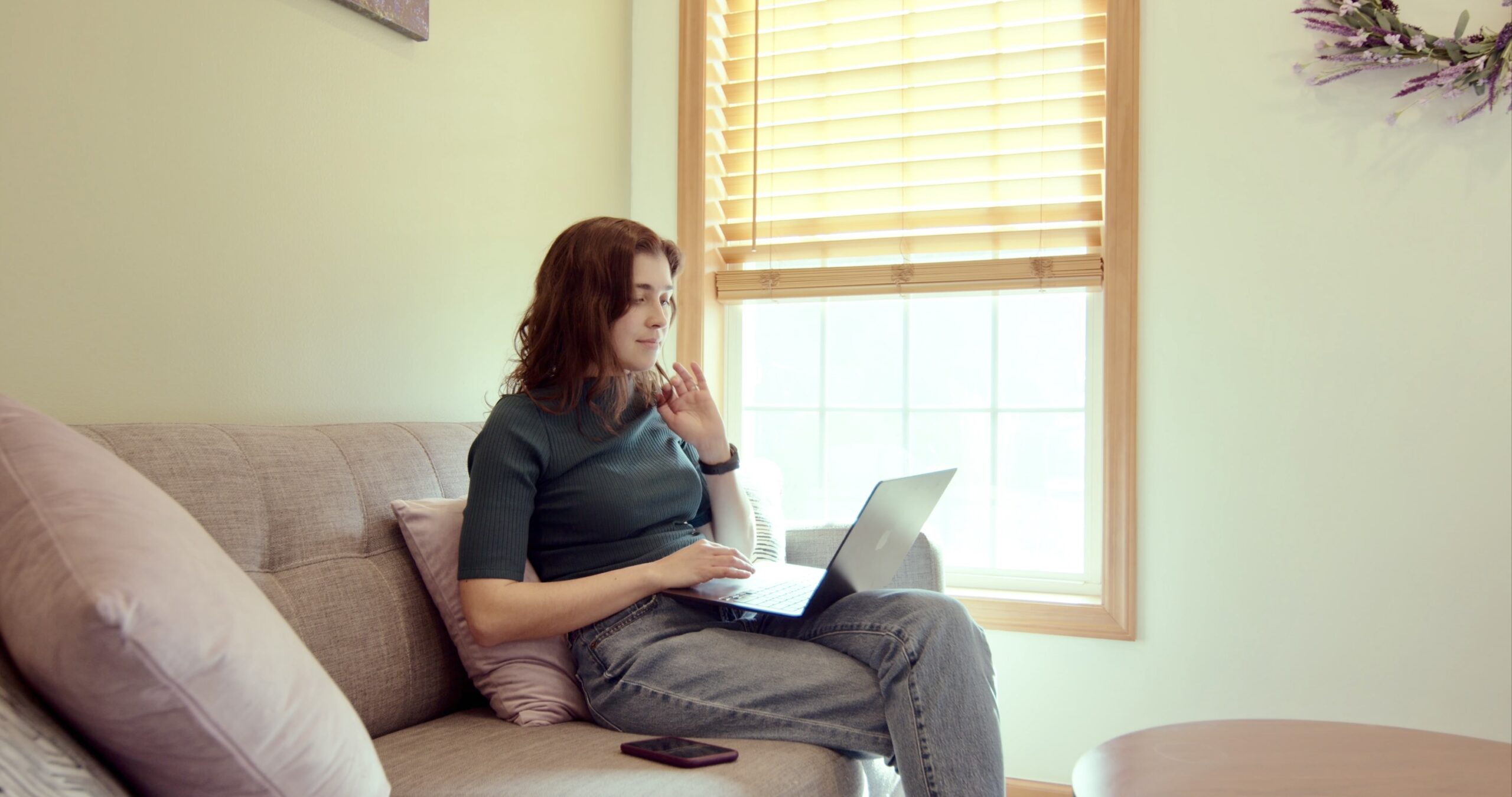 A person working in a drug addiction treatment and mental health facility, catered towards women.