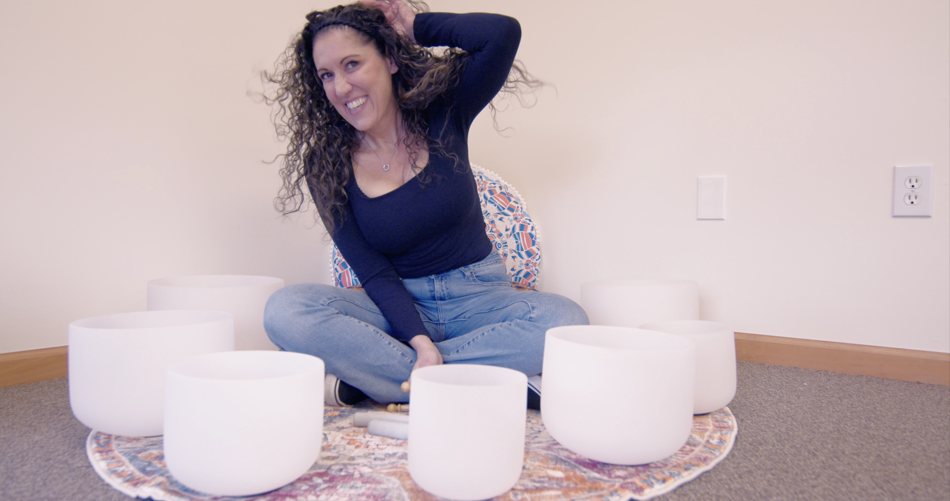 A person working in a drug addiction treatment and mental health facility, catered towards women.