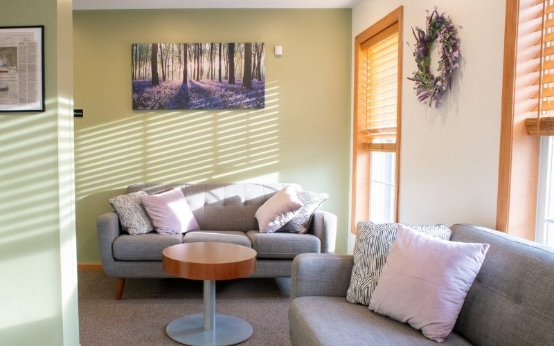 Therapy room at Luna Recovery