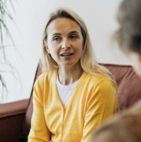 woman in therapy